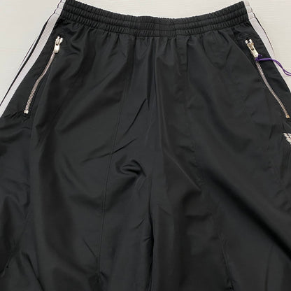 【中古品】【メンズ】 Needles ニードルス H.D.NYLON TRACK PANTS RW1707 ヒザデル ナイロン トラックパンツ ボトムス ジャージ 151-260629-ss-10-tei サイズ：S カラー：ブラック 万代Net店