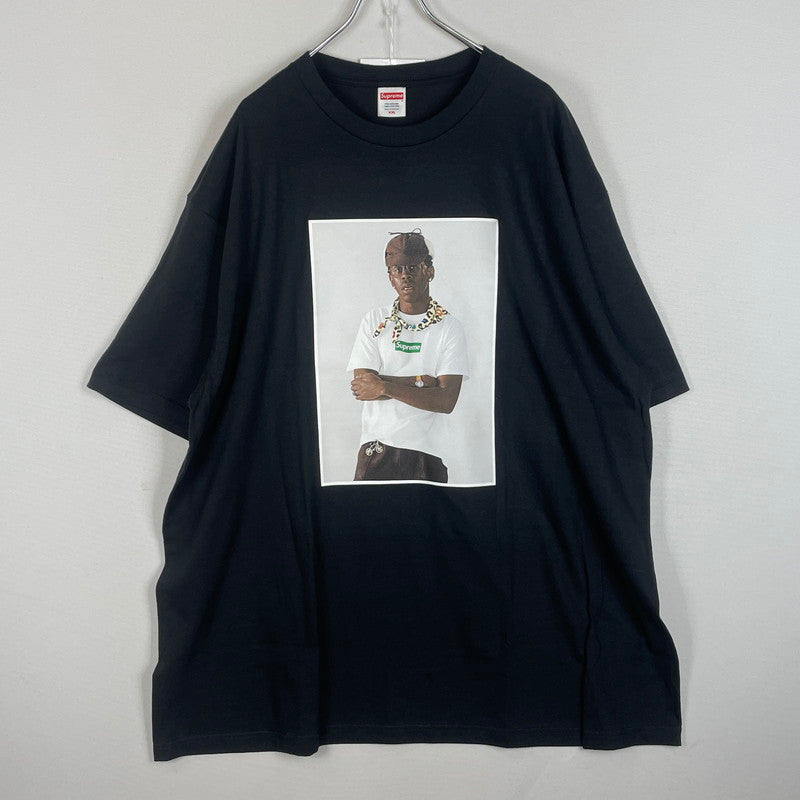 【中古品】【メンズ】 SUPREME シュプリーム TYLER THE CREATOR TEE タイラー ザ クリエイター Ｔシャツ 半袖 トップス 149-260626-sa-05-tei サイズ：XXL カラー：ブラック 万代Net店