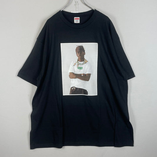 【中古品】【メンズ】 SUPREME シュプリーム TYLER THE CREATOR TEE タイラー ザ クリエイター Ｔシャツ 半袖 トップス 149-260626-sa-05-tei サイズ：XXL カラー：ブラック 万代Net店