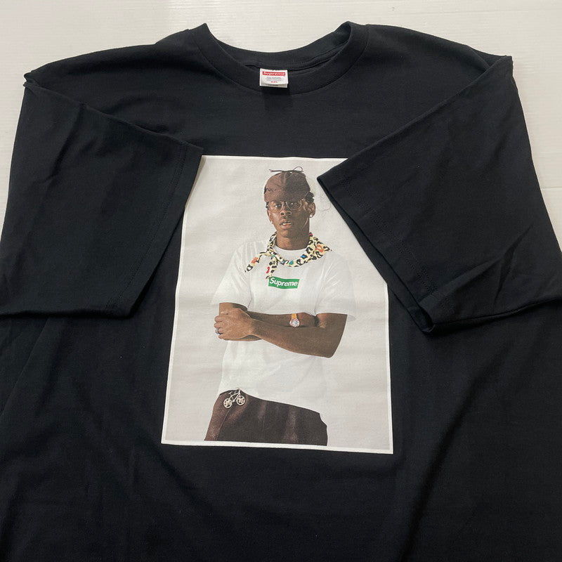 【中古品】【メンズ】 SUPREME シュプリーム TYLER THE CREATOR TEE タイラー ザ クリエイター Ｔシャツ 半袖 トップス 149-260626-sa-05-tei サイズ：XXL カラー：ブラック 万代Net店