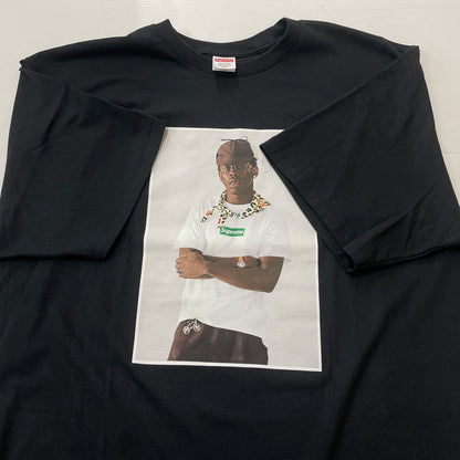 【中古品】【メンズ】 SUPREME シュプリーム TYLER THE CREATOR TEE タイラー ザ クリエイター Ｔシャツ 半袖 トップス 149-260626-sa-05-tei サイズ：XXL カラー：ブラック 万代Net店