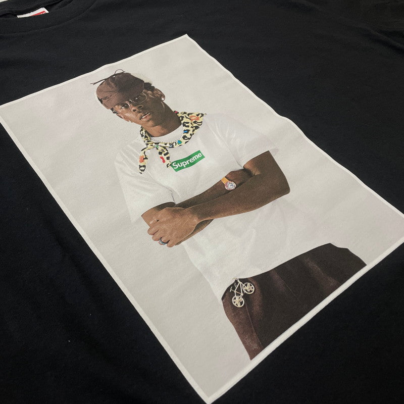 【中古品】【メンズ】 SUPREME シュプリーム TYLER THE CREATOR TEE タイラー ザ クリエイター Ｔシャツ 半袖 トップス 149-260626-sa-05-tei サイズ：XXL カラー：ブラック 万代Net店