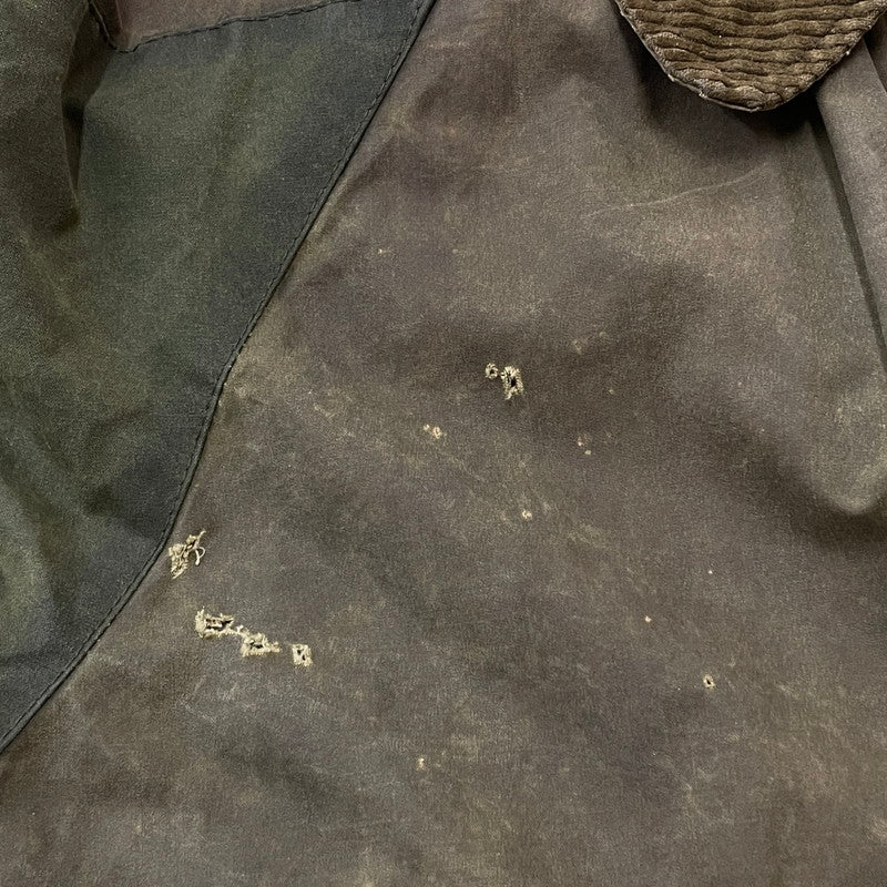 【現状渡し品】【メンズ】 BURBERRY バーバリー ～90’s OILED JACKET ～90年代 オイルド ジャケット アウター 141-260626-sa-11-tei サイズ：不明 カラー：カーキ－ 万代Net店