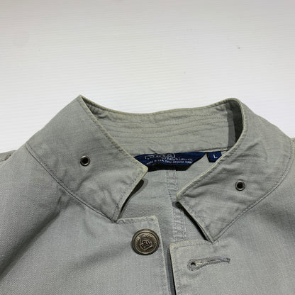 【現状渡し品】【メンズ】 POLO RALPH LAUREN ポロ・ラルフローレン 80-90's MILITARY JACKET MADE IN USA VINTAGE 80-90年代 ミリタリージャケット アウター USA製 ヴィンテージ 147-260626-ko-07-tei サイズ：L カラー：グレー 万代Net店