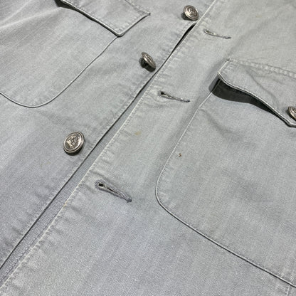 【現状渡し品】【メンズ】 POLO RALPH LAUREN ポロ・ラルフローレン 80-90's MILITARY JACKET MADE IN USA VINTAGE 80-90年代 ミリタリージャケット アウター USA製 ヴィンテージ 147-260626-ko-07-tei サイズ：L カラー：グレー 万代Net店