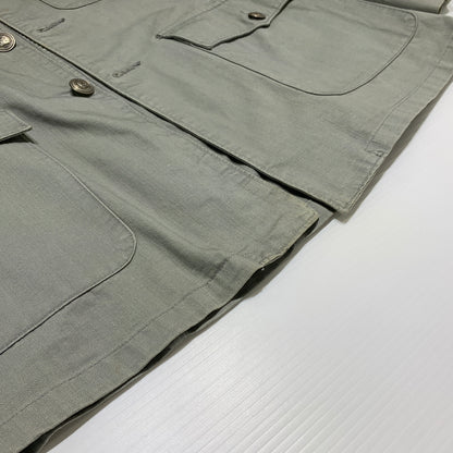 【現状渡し品】【メンズ】 POLO RALPH LAUREN ポロ・ラルフローレン 80-90's MILITARY JACKET MADE IN USA VINTAGE 80-90年代 ミリタリージャケット アウター USA製 ヴィンテージ 147-260626-ko-07-tei サイズ：L カラー：グレー 万代Net店