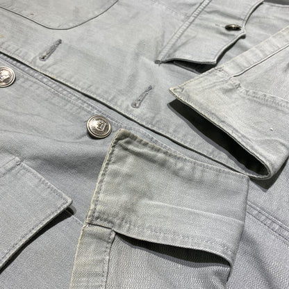 【現状渡し品】【メンズ】 POLO RALPH LAUREN ポロ・ラルフローレン 80-90's MILITARY JACKET MADE IN USA VINTAGE 80-90年代 ミリタリージャケット アウター USA製 ヴィンテージ 147-260626-ko-07-tei サイズ：L カラー：グレー 万代Net店