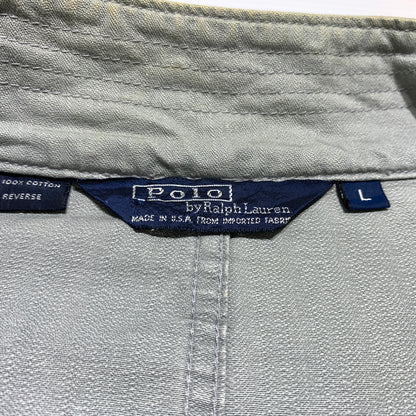 【現状渡し品】【メンズ】 POLO RALPH LAUREN ポロ・ラルフローレン 80-90's MILITARY JACKET MADE IN USA VINTAGE 80-90年代 ミリタリージャケット アウター USA製 ヴィンテージ 147-260626-ko-07-tei サイズ：L カラー：グレー 万代Net店