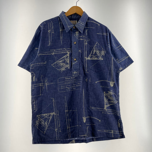 【現状渡し品】【メンズ】 KAHARA カハラ ALOHA SHIRT アロハ シャツ 半袖 トップス 145-260723-sa-11-tei サイズ：L カラー：総柄 万代Net店
