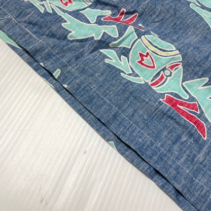 【中古品】【メンズ】 KAHARA カハラ ALOHA SHIRT アロハ シャツ 半袖 トップス 145-260723-sa-14-tei サイズ：L カラー：総柄 万代Net店