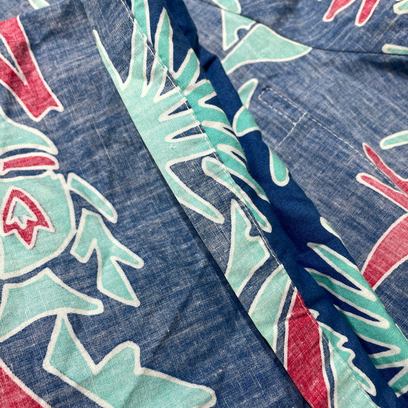 【中古品】【メンズ】 KAHARA カハラ ALOHA SHIRT アロハ シャツ 半袖 トップス 145-260723-sa-14-tei サイズ：L カラー：総柄 万代Net店