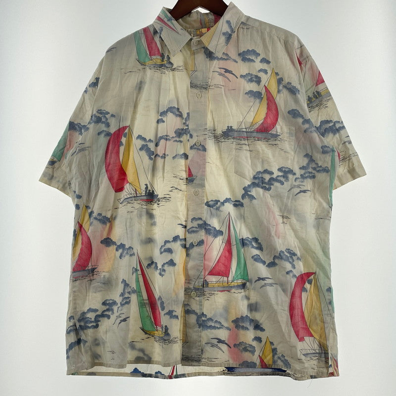 【現状渡し品】【メンズ】 REYN SPOONER レイン スプーナー 80's VINTAGE ALOHA SHIRT 80年代 ヴィンテージ アロハ シャツ 半袖 トップス 145-260714-sa-05-tei サイズ：不明 カラー：総柄 万代Net店
