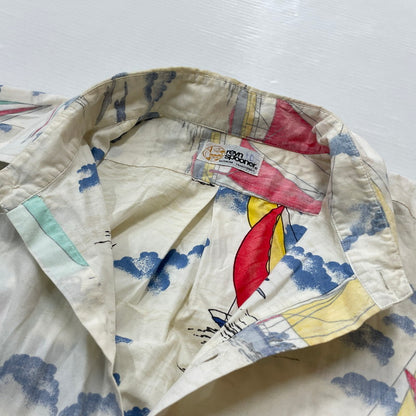 【現状渡し品】【メンズ】 REYN SPOONER レイン スプーナー 80's VINTAGE ALOHA SHIRT 80年代 ヴィンテージ アロハ シャツ 半袖 トップス 145-260714-sa-05-tei サイズ：不明 カラー：総柄 万代Net店
