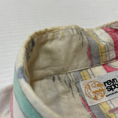 【現状渡し品】【メンズ】 REYN SPOONER レイン スプーナー 80's VINTAGE ALOHA SHIRT 80年代 ヴィンテージ アロハ シャツ 半袖 トップス 145-260714-sa-05-tei サイズ：不明 カラー：総柄 万代Net店