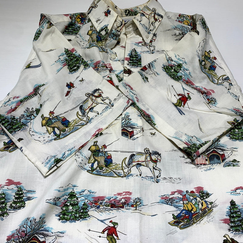 【現状渡し品】【メンズ】 REYN SPOONER レインスプーナー 90's ALOHA SHIRT 90年代 アロハ シャツ 半袖 トップス ハーフボタン 145-260716-ko-08-tei サイズ：L カラー：総柄 万代Net店