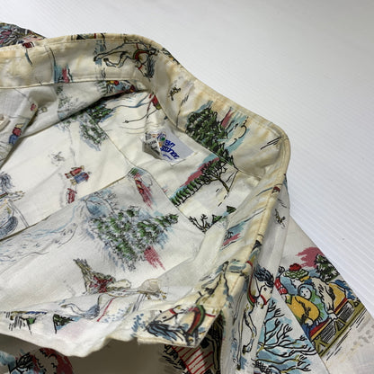 【現状渡し品】【メンズ】 REYN SPOONER レインスプーナー 90's ALOHA SHIRT 90年代 アロハ シャツ 半袖 トップス ハーフボタン 145-260716-ko-08-tei サイズ：L カラー：総柄 万代Net店