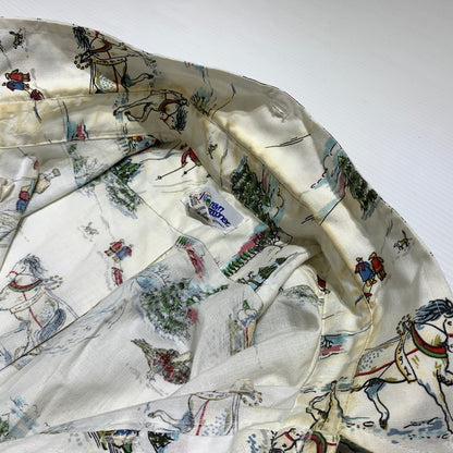 【現状渡し品】【メンズ】 REYN SPOONER レインスプーナー 90's ALOHA SHIRT 90年代 アロハ シャツ 半袖 トップス ハーフボタン 145-260716-ko-08-tei サイズ：L カラー：総柄 万代Net店