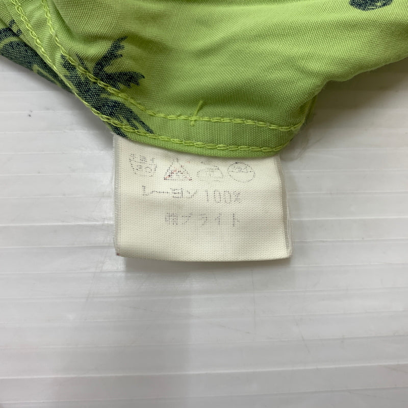 【中古品】【メンズ】 PEARL DIVER パールダイバー 90's RAYON S/S SHIRT 90年代 レーヨン ショートスリーブ シャツ 半袖 トップス ボタンダウン 145-260626-ko-15-tei サイズ：L カラー：総柄 万代Net店