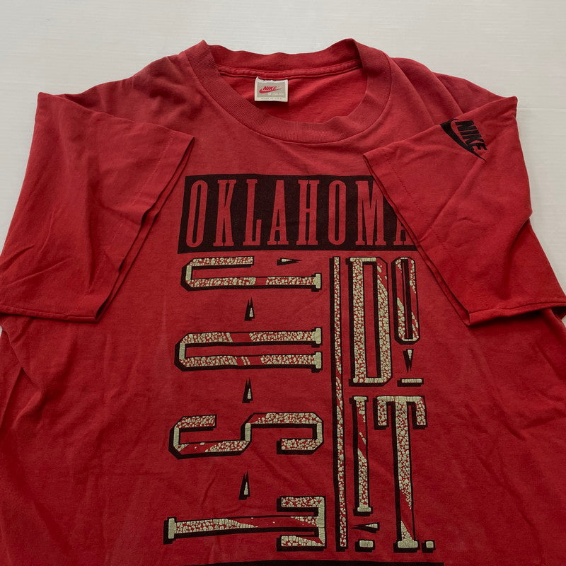 【現状渡し品】【メンズ】 NIKE ナイキ 90’s TEE 90年代 Tシャツ 半袖 トップス 148-260720-sa-09-tei サイズ：M カラー：レッド 万代Net店