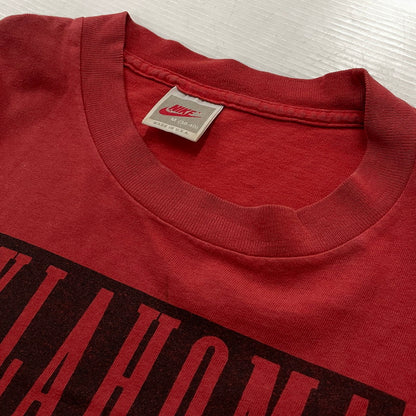 【現状渡し品】【メンズ】 NIKE ナイキ 90’s TEE 90年代 Tシャツ 半袖 トップス 148-260720-sa-09-tei サイズ：M カラー：レッド 万代Net店