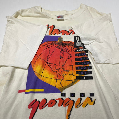 【現状渡し品】【メンズ】 NIKE ナイキ 90’s TEE 90年代 Tシャツ 半袖 トップス 148-260720-sa-04-tei サイズ：L カラー：ホワイト 万代Net店
