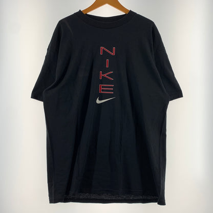 【現状渡し品】【メンズ】 NIKE ナイキ 90's LOGO S/S TEE 90年代 ロゴ ショートスリーブ Tシャツ 半袖 トップス 148-260626-ko-01-tei サイズ：L カラー：ブラック 万代Net店