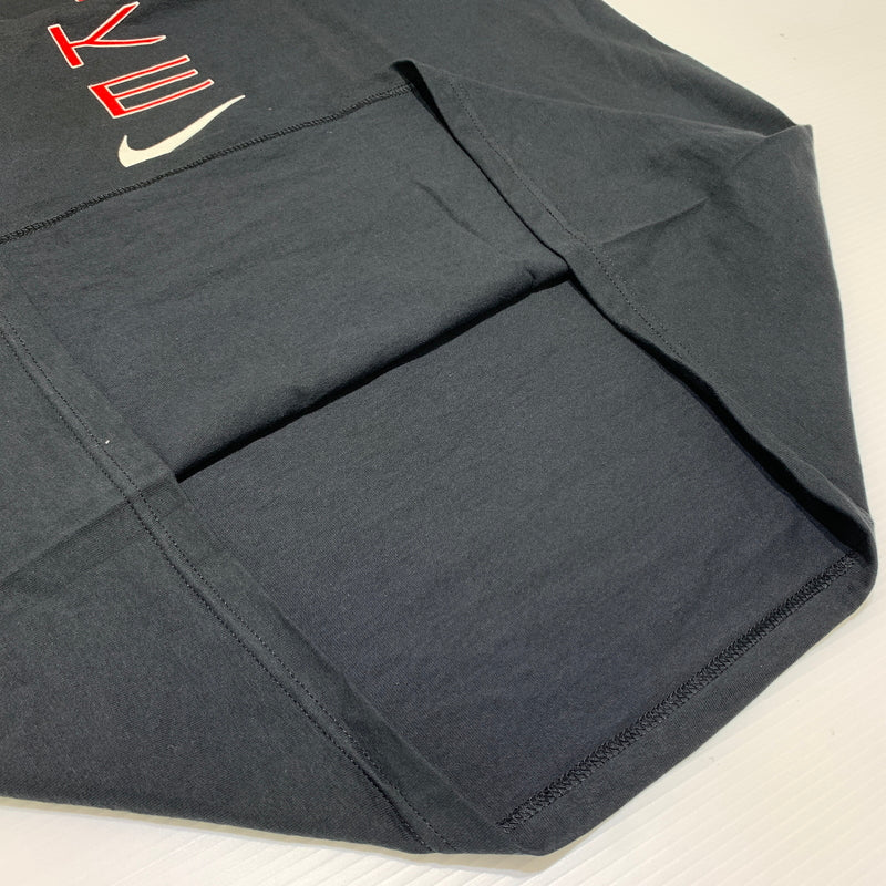 【現状渡し品】【メンズ】 NIKE ナイキ 90's LOGO S/S TEE 90年代 ロゴ ショートスリーブ Tシャツ 半袖 トップス 148-260626-ko-01-tei サイズ：L カラー：ブラック 万代Net店
