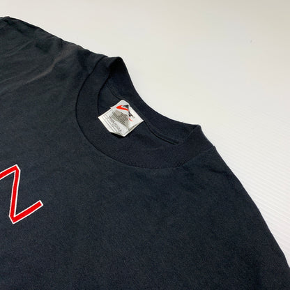【現状渡し品】【メンズ】 NIKE ナイキ 90's LOGO S/S TEE 90年代 ロゴ ショートスリーブ Tシャツ 半袖 トップス 148-260626-ko-01-tei サイズ：L カラー：ブラック 万代Net店