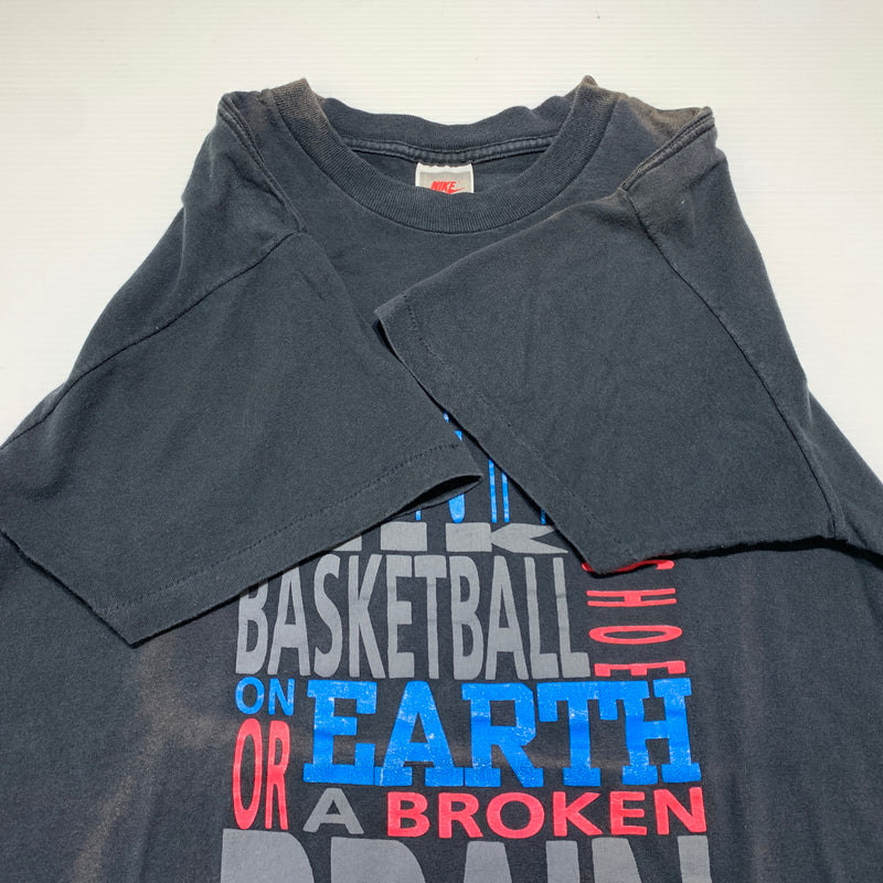 【現状渡し品】【メンズ】 NIKE ナイキ 90's GRAPHIC S/S TEE 90年代 グラフィック ショートスリーブ Tシャツ 半袖 トップス 148-260626-ko-02-tei サイズ：M カラー：ブラック 万代Net店