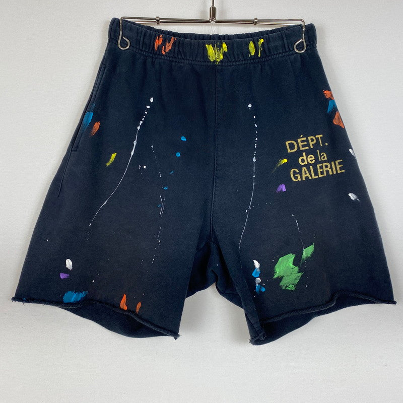 【中古品】【メンズ】 GALLERY DEPT. ギャラリーデプト SWEAT SHORT J7124 651 スウェット ショート ボトムス ハーフパンツ 153-260629-ss-08-tei サイズ：M カラー：ブラック系 万代Net店