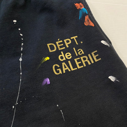 【中古品】【メンズ】 GALLERY DEPT. ギャラリーデプト SWEAT SHORT J7124 651 スウェット ショート ボトムス ハーフパンツ 153-260629-ss-08-tei サイズ：M カラー：ブラック系 万代Net店