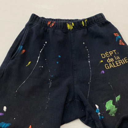 【中古品】【メンズ】 GALLERY DEPT. ギャラリーデプト SWEAT SHORT J7124 651 スウェット ショート ボトムス ハーフパンツ 153-260629-ss-08-tei サイズ：M カラー：ブラック系 万代Net店