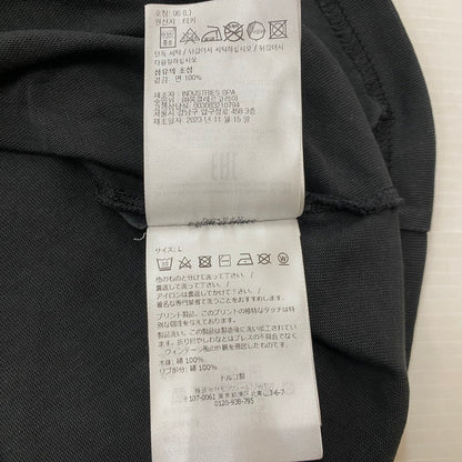 【中古品】【メンズ】 MONCLER モンクレール S/S T-SHIRT J20918C00004 83927 ショートスリーブ Tシャツ 半袖トップス 141-260629-ss-03-tei サイズ：L カラー：ブラック 万代Net店