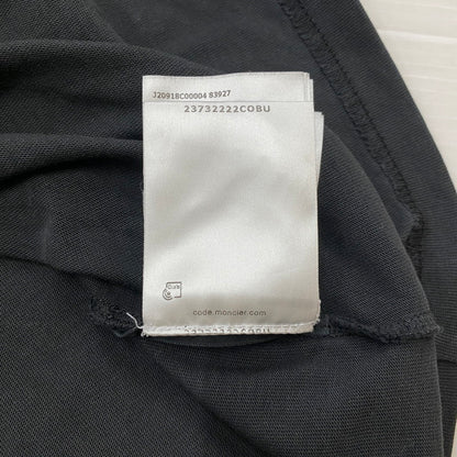【中古品】【メンズ】 MONCLER モンクレール S/S T-SHIRT J20918C00004 83927 ショートスリーブ Tシャツ 半袖トップス 141-260629-ss-03-tei サイズ：L カラー：ブラック 万代Net店