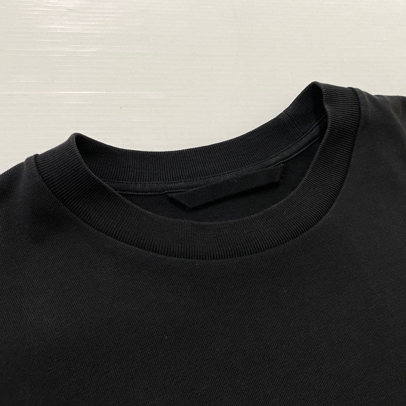 【中古品】【メンズ】 MONCLER モンクレール S/S T-SHIRT J20918C00004 83927 ショートスリーブ Tシャツ 半袖トップス 141-260629-ss-03-tei サイズ：L カラー：ブラック 万代Net店