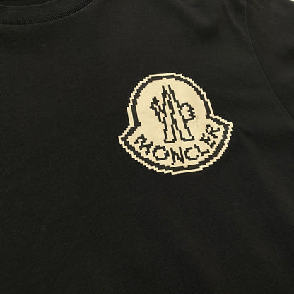 【中古品】【メンズ】 MONCLER モンクレール S/S T-SHIRT J20918C00004 83927 ショートスリーブ Tシャツ 半袖トップス 141-260629-ss-03-tei サイズ：L カラー：ブラック 万代Net店