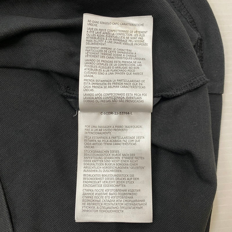 【中古品】【メンズ】 MONCLER モンクレール S/S T-SHIRT J20918C00004 83927 ショートスリーブ Tシャツ 半袖トップス 141-260629-ss-03-tei サイズ：L カラー：ブラック 万代Net店