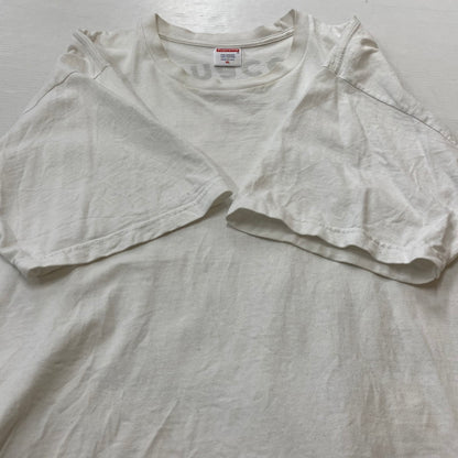 【現状渡し品】【メンズ】 Supreme シュプリーム 21SS SPIRAL S/S TEE スパイラル ショートスリーブTシャツ 半袖トップス 149-260629-ss-01-tei サイズ：XL カラー：ホワイト 万代Net店