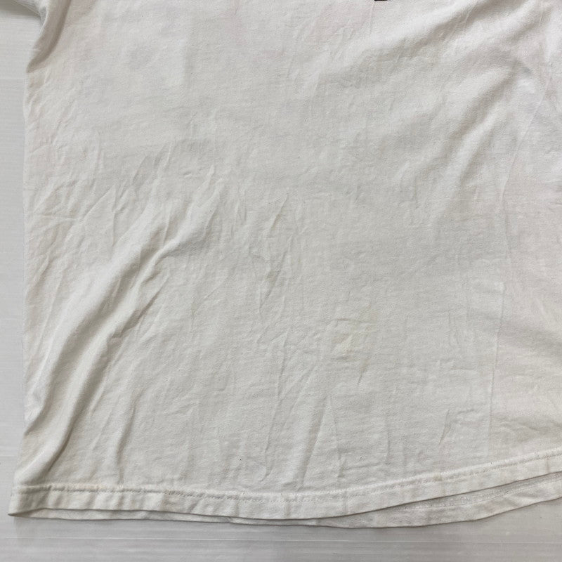 【現状渡し品】【メンズ】 Supreme シュプリーム 21SS SPIRAL S/S TEE スパイラル ショートスリーブTシャツ 半袖トップス 149-260629-ss-01-tei サイズ：XL カラー：ホワイト 万代Net店