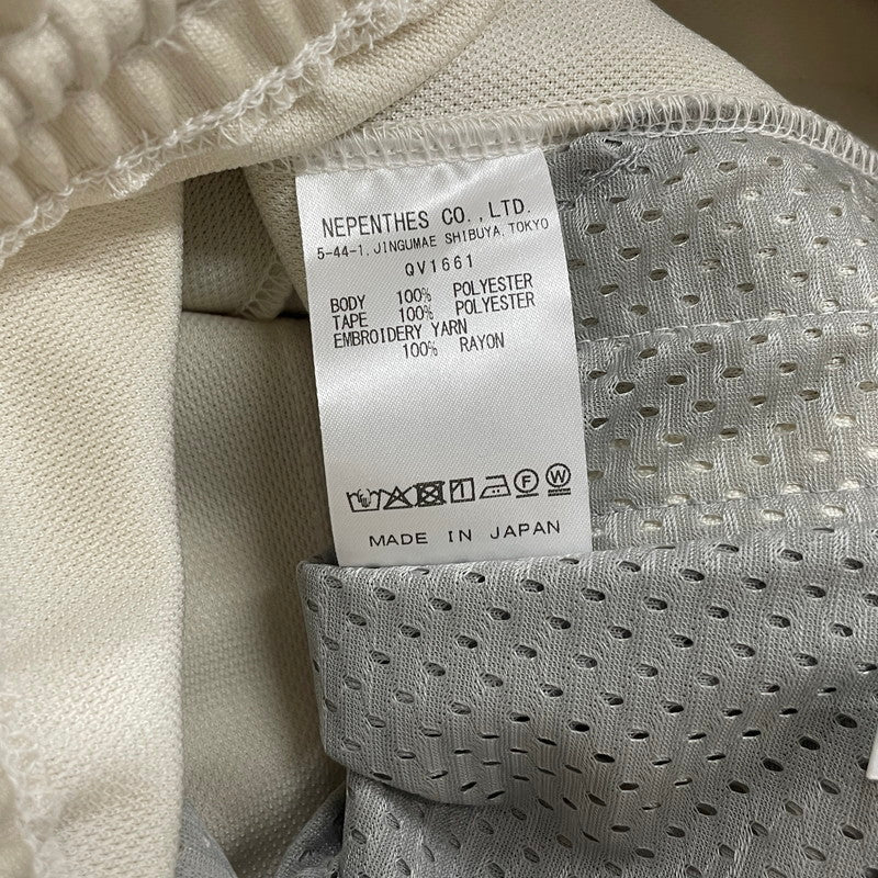 【中古品】【メンズ】 NEEDLES ニードルズ × THE GALLAY BOX ザ ギャラリー ボックス 別注コラボ H.D TRACK PANT QV1661 ヒザデル トラック パンツ ボトムス 151-260626-sa-13-tei サイズ：XS カラー：ホワイト 万代Net店