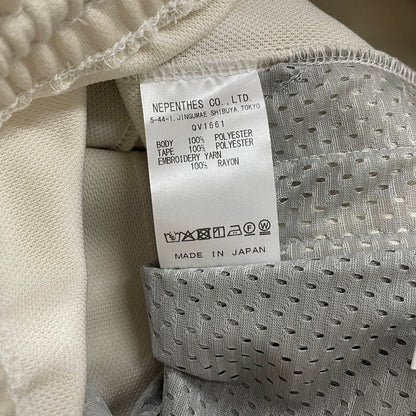【中古品】【メンズ】 NEEDLES ニードルズ × THE GALLAY BOX ザ ギャラリー ボックス 別注コラボ H.D TRACK PANT QV1661 ヒザデル トラック パンツ ボトムス 151-260626-sa-13-tei サイズ：XS カラー：ホワイト 万代Net店