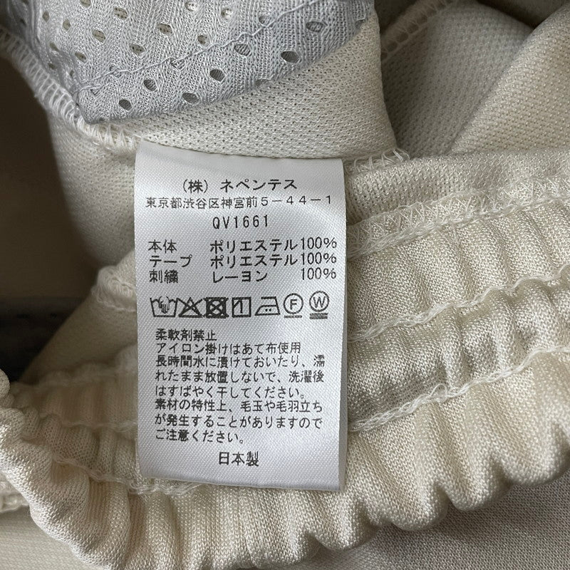 【中古品】【メンズ】 NEEDLES ニードルズ × THE GALLAY BOX ザ ギャラリー ボックス 別注コラボ H.D TRACK PANT QV1661 ヒザデル トラック パンツ ボトムス 151-260626-sa-13-tei サイズ：XS カラー：ホワイト 万代Net店