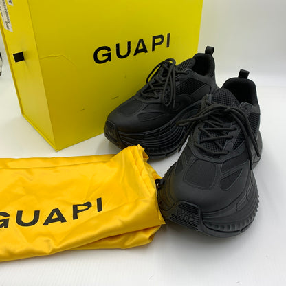 【中古品】【メンズ】 GUAPI グアピ ALL BLACK TRACK STAR 784-6192243 オールブラック トラックスター スニーカー 靴 シューズ 163-260630-yo-02-tei サイズ：42 カラー：ブラック 万代Net店