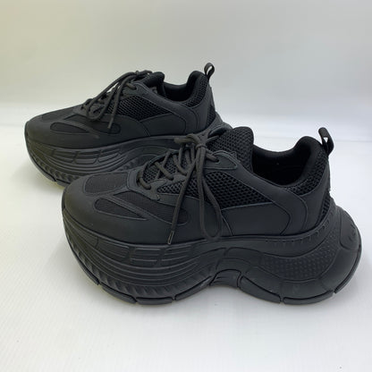 【中古品】【メンズ】 GUAPI グアピ ALL BLACK TRACK STAR 784-6192243 オールブラック トラックスター スニーカー 靴 シューズ 163-260630-yo-02-tei サイズ：42 カラー：ブラック 万代Net店