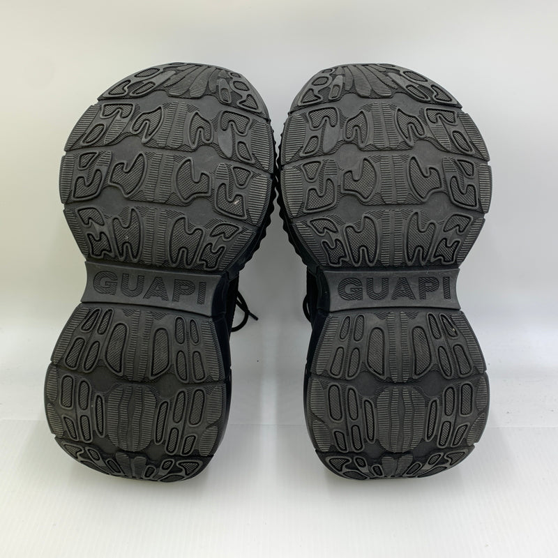 【中古品】【メンズ】 GUAPI グアピ ALL BLACK TRACK STAR 784-6192243 オールブラック トラックスター スニーカー 靴 シューズ 163-260630-yo-02-tei サイズ：42 カラー：ブラック 万代Net店