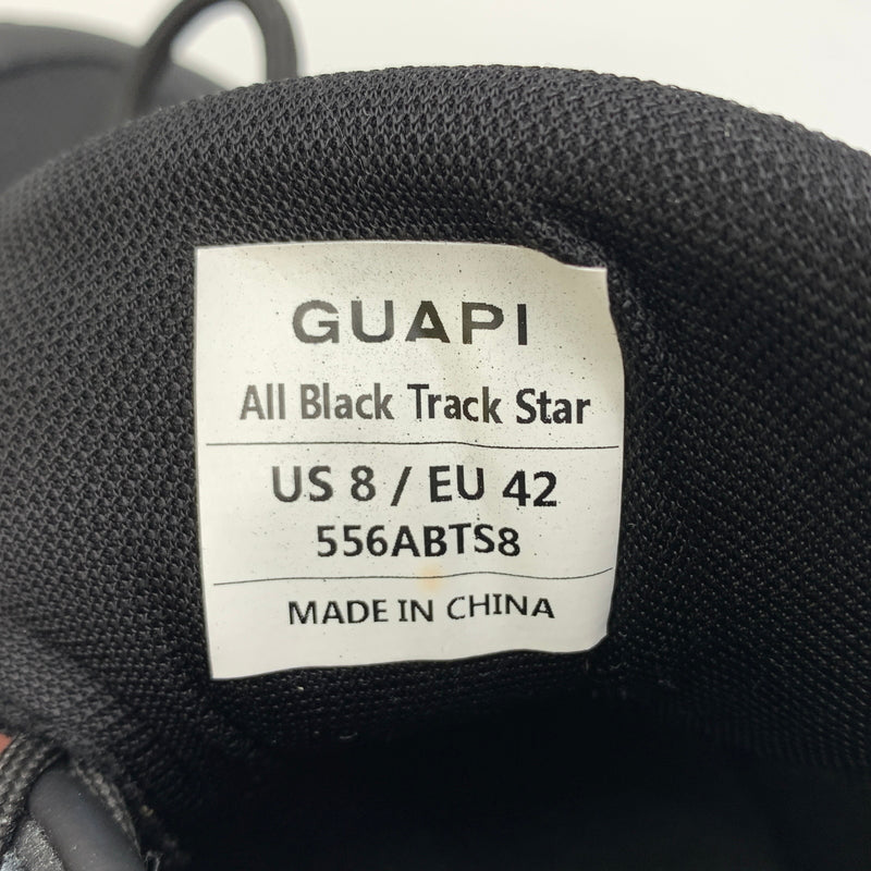 【中古品】【メンズ】 GUAPI グアピ ALL BLACK TRACK STAR 784-6192243 オールブラック トラックスター スニーカー 靴 シューズ 163-260630-yo-02-tei サイズ：42 カラー：ブラック 万代Net店