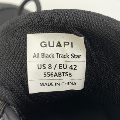 【中古品】【メンズ】 GUAPI グアピ ALL BLACK TRACK STAR 784-6192243 オールブラック トラックスター スニーカー 靴 シューズ 163-260630-yo-02-tei サイズ：42 カラー：ブラック 万代Net店