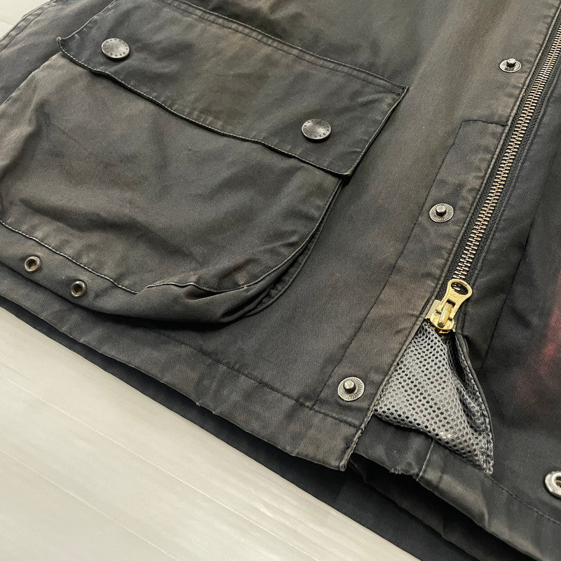 【中古品】【メンズ】 BARBOUR バブアー LIGHTWEIGHT BEDALE JACKET A803 ライトウェイト ビデイル ジャケット アウター 141-260626-sa-09-tei サイズ：M カラー：ネイビー 万代Net店