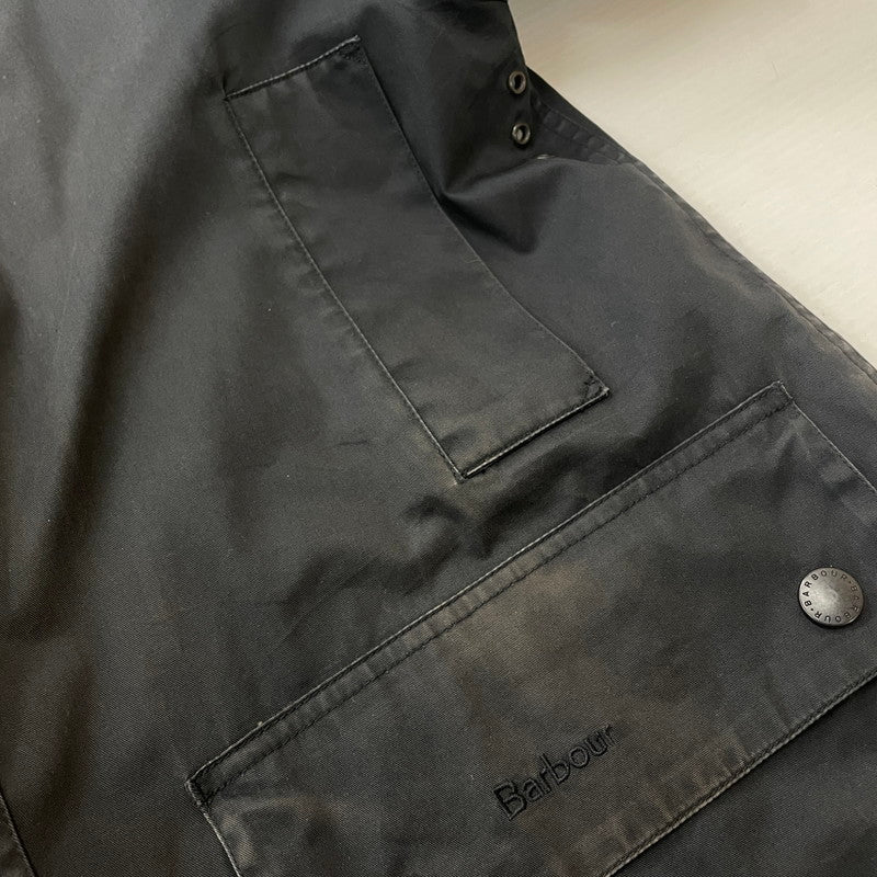 【中古品】【メンズ】 BARBOUR バブアー LIGHTWEIGHT BEDALE JACKET A803 ライトウェイト ビデイル ジャケット アウター 141-260626-sa-09-tei サイズ：M カラー：ネイビー 万代Net店