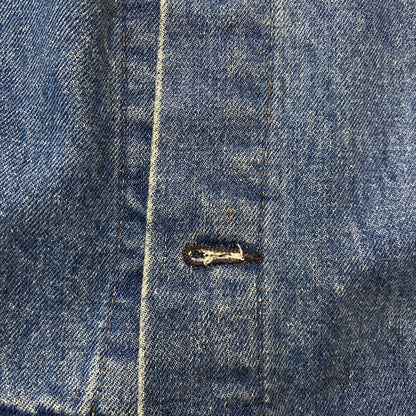 【現状渡し品】【メンズ】 Levi's リーバイス DENIM VEST MADE IN FRANCE 70503-0217 デニム ベスト アウター フランス製 ボタン裏刻印276 145-260629-ss-06-tei サイズ：48 カラー：インディゴ 万代Net店